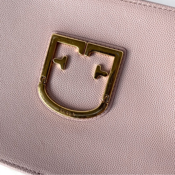 Furla pink crossbody bag with strap - Picture 6 of 13